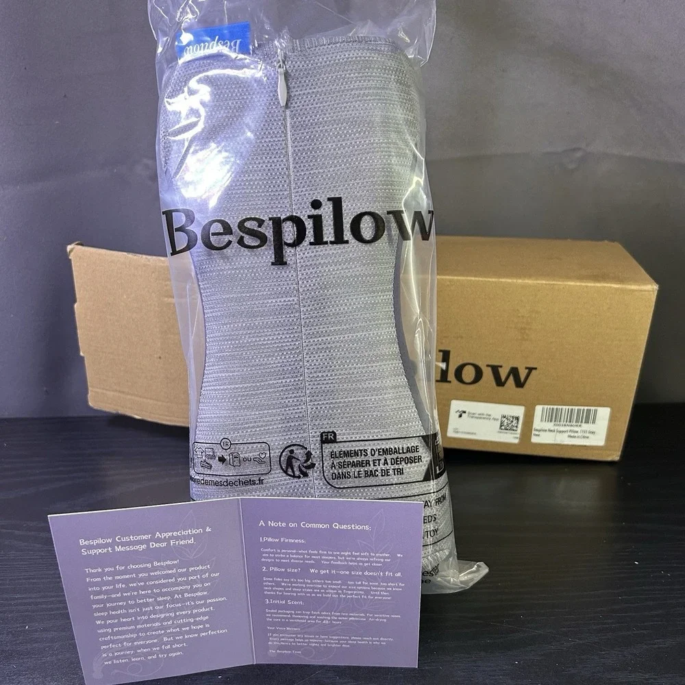 Bespillow Cervical Support Memory Foam Pillow Neck Pain/Tension/Muscle Relief